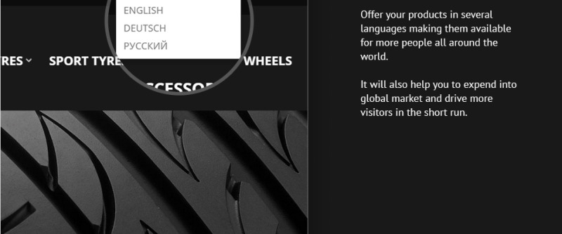 Automobile Tires OpenCart Template #52529 - TemplateMonster