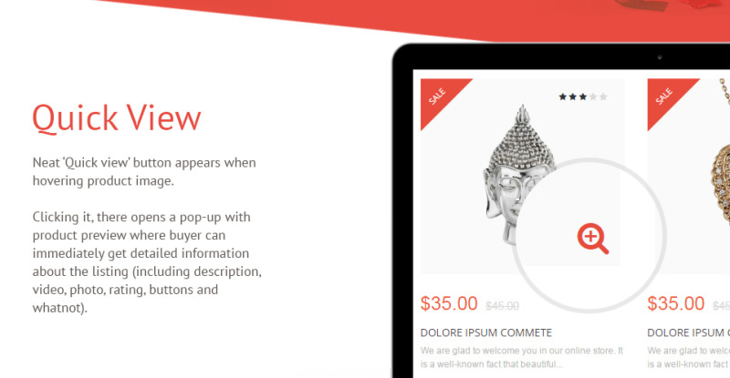 Christmas Gifts Store OpenCart Template - Features Image 2