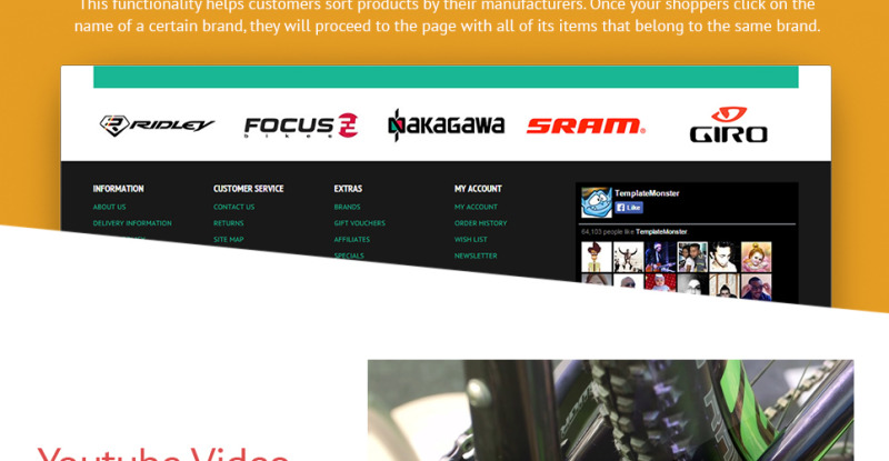 Szablon OpenCart sprzętu rowerowego - Obraz funkcji 12