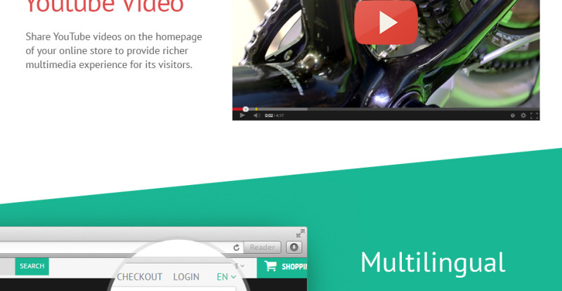 Szablon OpenCart sprzętu rowerowego - Obraz funkcji 13