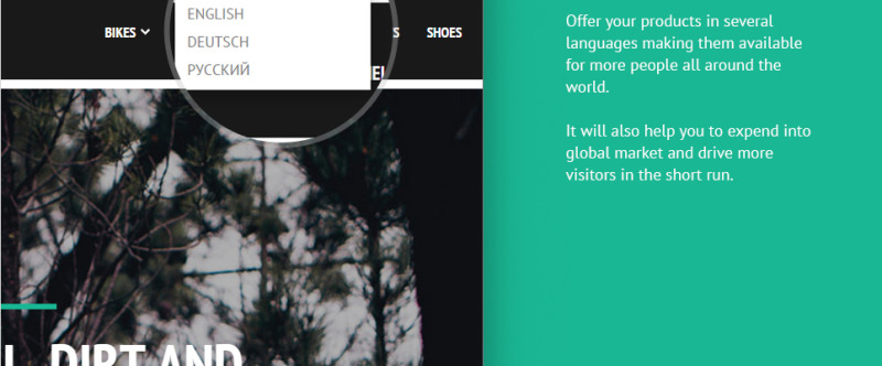 Szablon OpenCart sprzętu rowerowego - Obraz funkcji 14