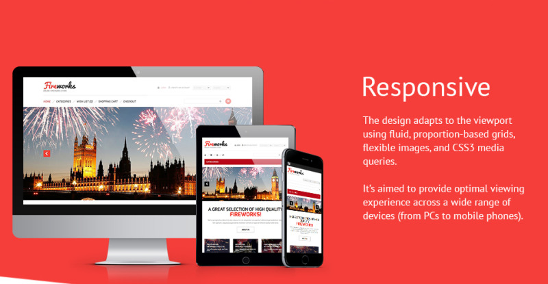 Fireworks Mağazası OpenCart Şablonu - Features Image 1