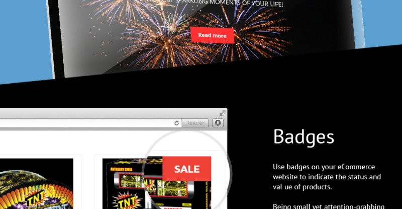 Fireworks Mağazası OpenCart Şablonu - Features Image 10