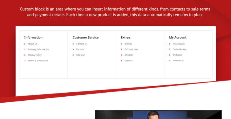 Underwear OpenCart Template - Features Image 13