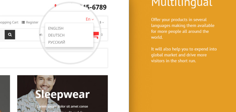Underwear OpenCart Template - Features Image 15