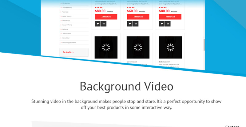 Underwear OpenCart Template - Features Image 9