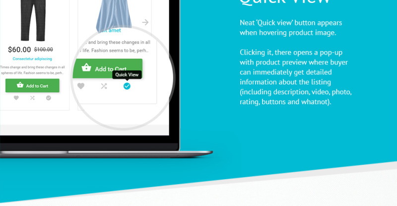 Infant Clothing Store OpenCart Template - Features Image 11