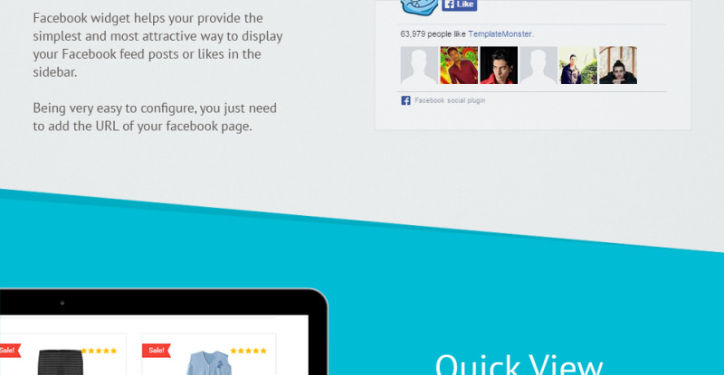 Infant Clothing Store OpenCart Template - Features Image 10