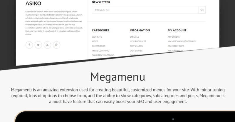 Asiko PrestaShop Theme - Features Image 8