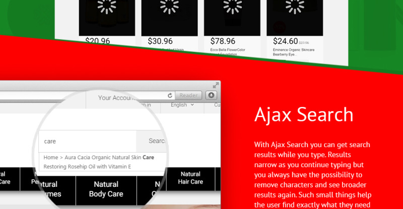 Organische cosmetica - Make-upwinkel-sjabloon PrestaShop-thema - Features Image 5