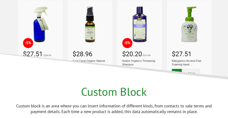 Organische cosmetica - Make-upwinkel-sjabloon PrestaShop-thema - Features Image 13