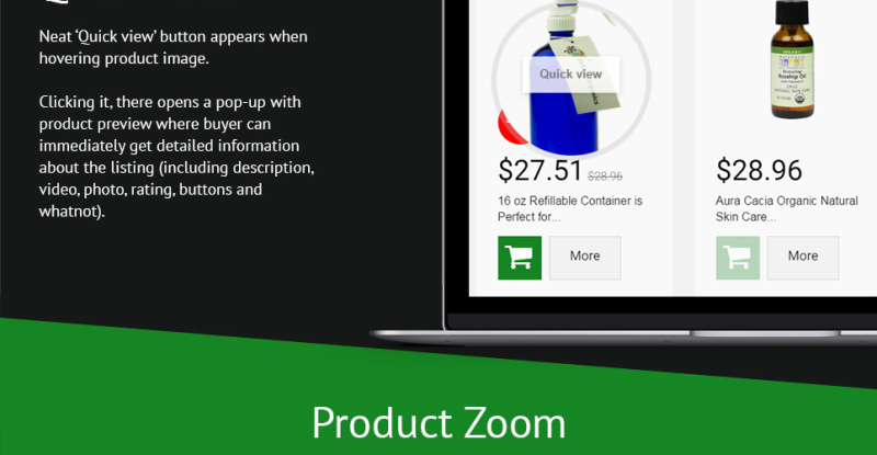 Organische cosmetica - Make-upwinkel-sjabloon PrestaShop-thema - Features Image 16