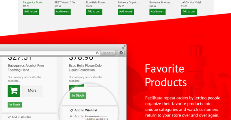 Organische cosmetica - Make-upwinkel-sjabloon PrestaShop-thema - Features Image 25