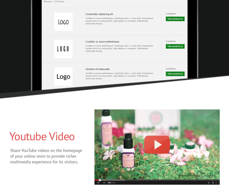 Organische cosmetica - Make-upwinkel-sjabloon PrestaShop-thema - Features Image 27