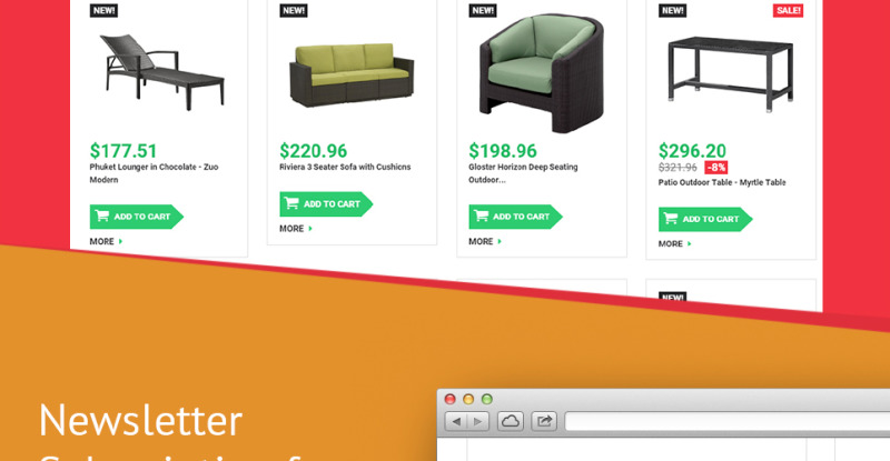 Tema de PrestaShop para muebles de exterior - Características Imagen 8