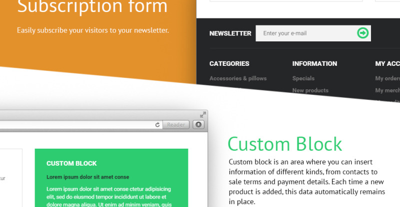 Tema de PrestaShop para muebles de exterior - Características Imagen 9