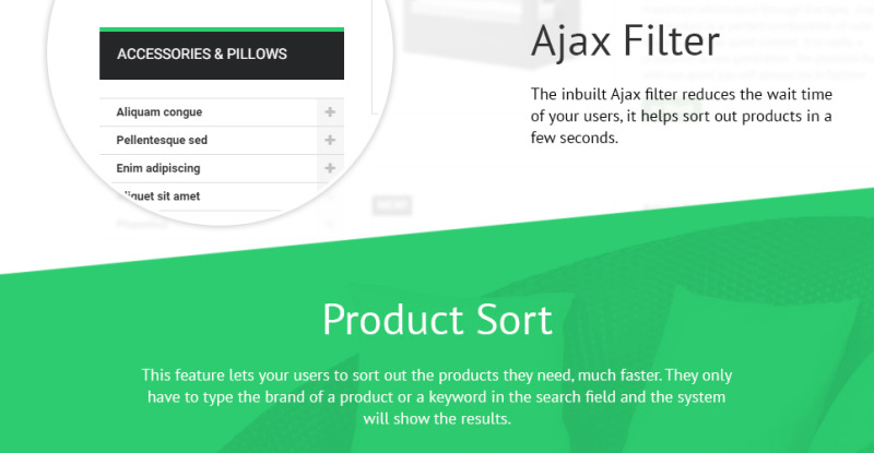 Tema de PrestaShop para muebles de exterior - Características Imagen 19