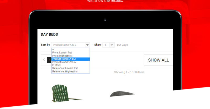 Stylish Outdoor Furniture PrestaShop Theme - Features Image 21