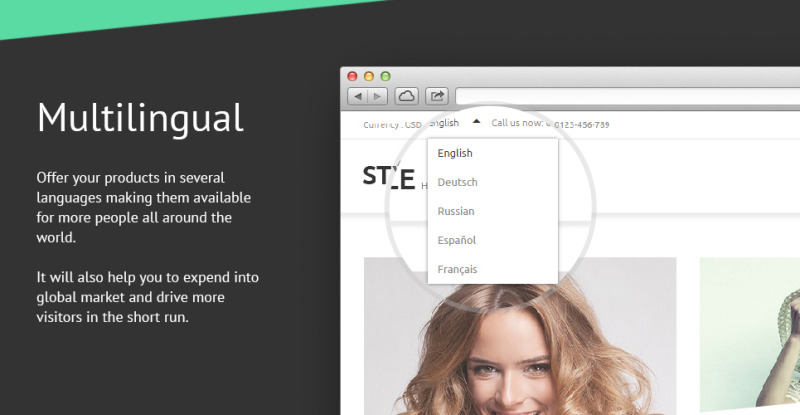 HairStyle PrestaShop Theme - Features Image 2