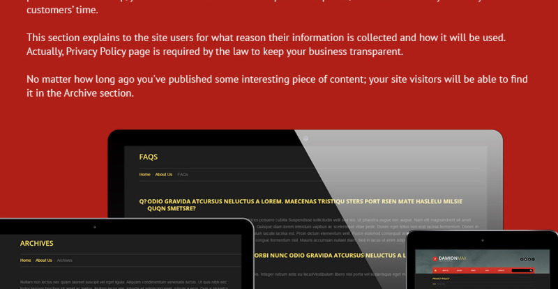 Industrial Responsive WordPress Theme - Features Image 22