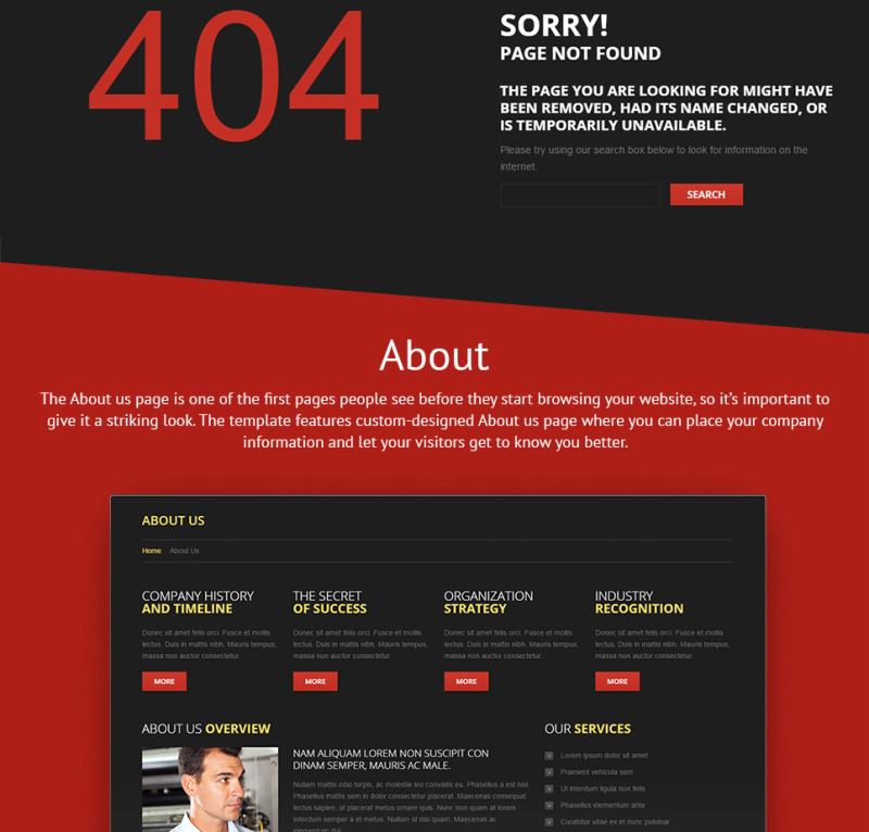 Industrial Responsive WordPress Theme - Features Image 27