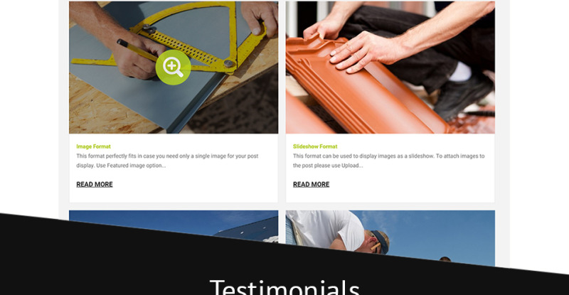 Roofing Company WordPress Theme - Features Image 25