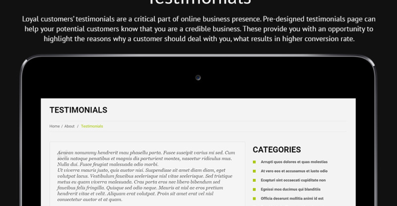 Roofing Company WordPress Theme - Features Image 26