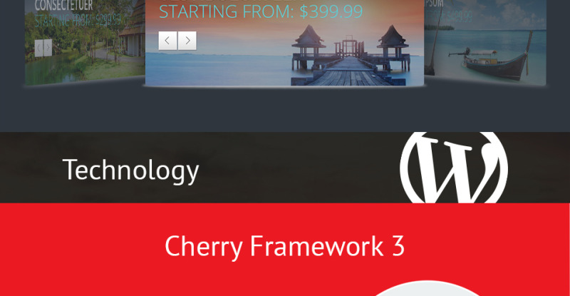 Travel Agency Responsive WordPress Theme - Features Image 3