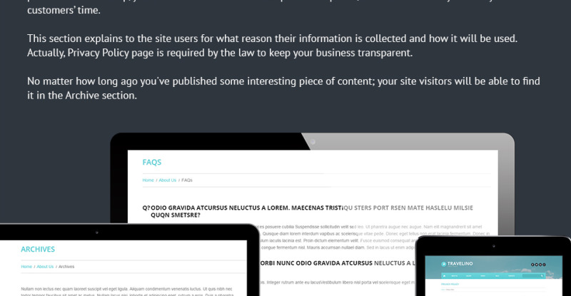 Travel Agency Responsive WordPress Theme - Features Image 22