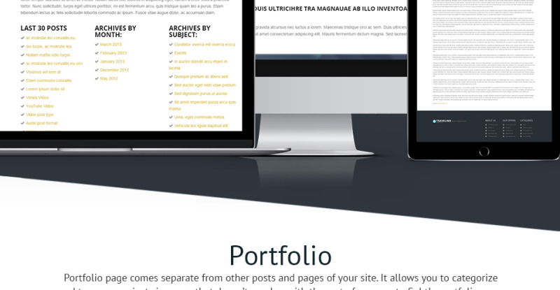 Travel Agency Responsive WordPress Theme - Features Image 23