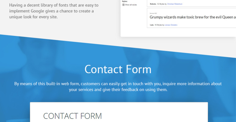 Business Promotion WordPress Theme - Features Image 9