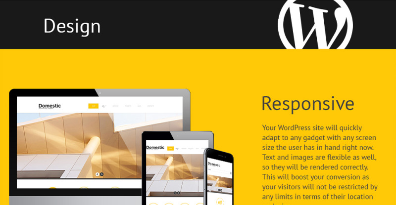 Construction Company Responsive WordPress Theme - Features Image 1