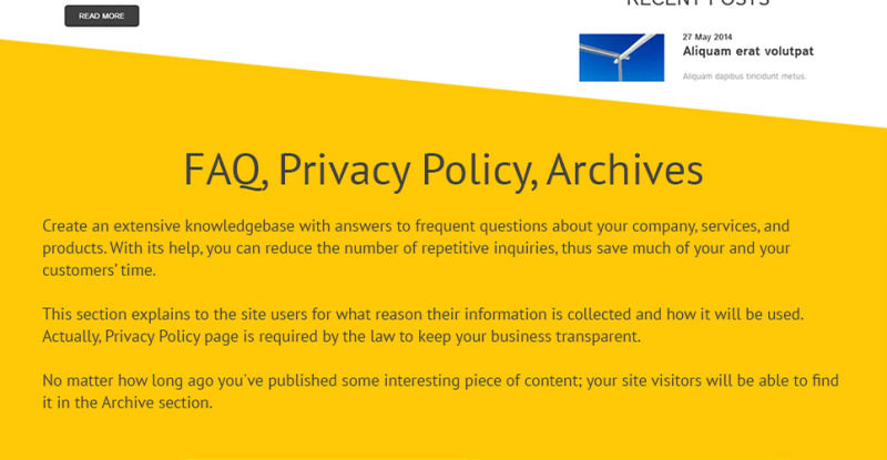 Construction Company Responsive WordPress Theme - Features Image 23