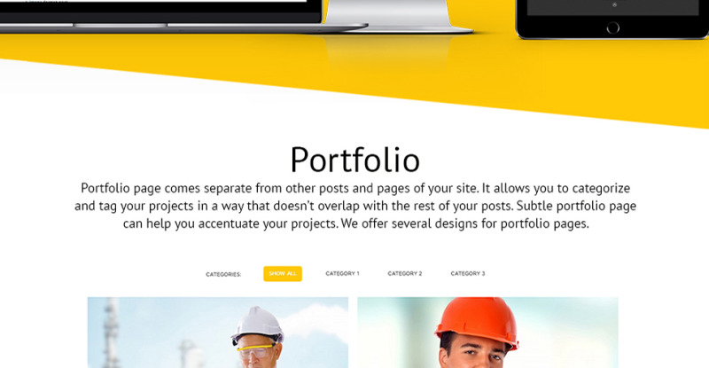 Construction Company Responsive WordPress Theme - Features Image 25
