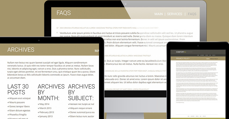 Apartments for Rent WordPress Theme 52294 TemplateMonster