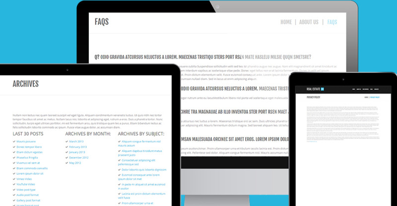 Realtor Services WordPress Theme - Features Image 24
