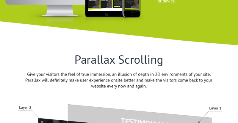 Hair Transplantation WordPress Theme - Features Image 2