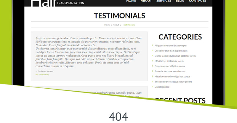 Hair Transplantation WordPress Theme - Features Image 27