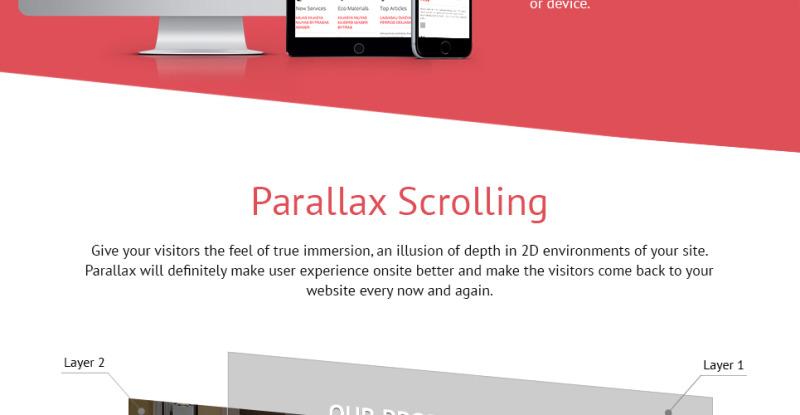 Furniture Responsive WordPress theme - Features Image 2