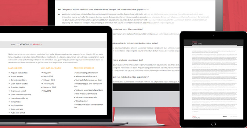 Furniture Responsive WordPress theme - Features Image 25