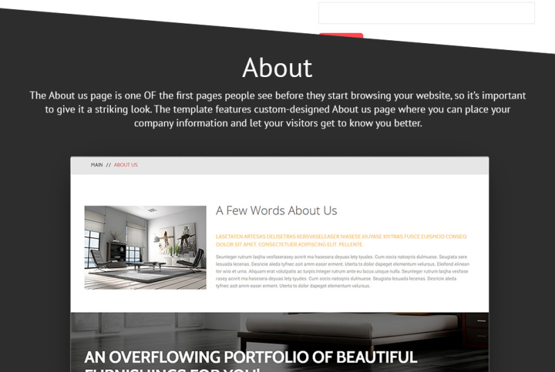 Furniture Responsive WordPress theme - Features Image 30