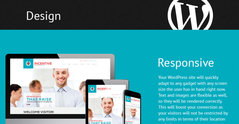 Business Community WordPress Theme - Features Image 1