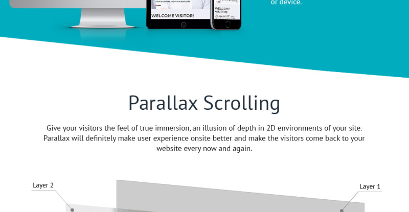 Business Community WordPress Theme - Features Image 2