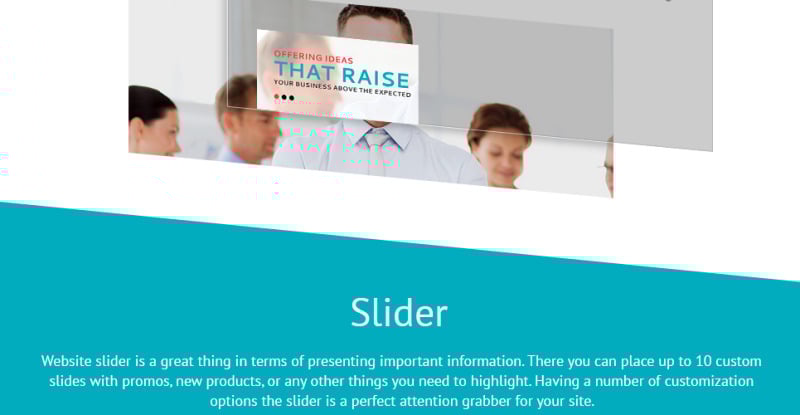 Business Community WordPress Theme - Features Image 3