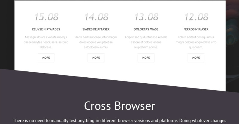 Photographer Portfolio Website Template - Features Image 13