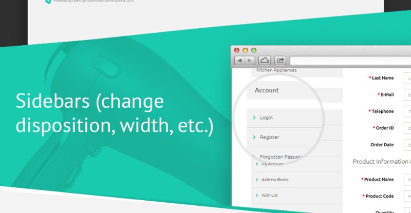 Electronic Store OpenCart-sjabloon - Features Image 12