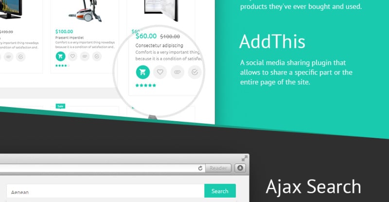 Electronic Store OpenCart-sjabloon - Features Image 20