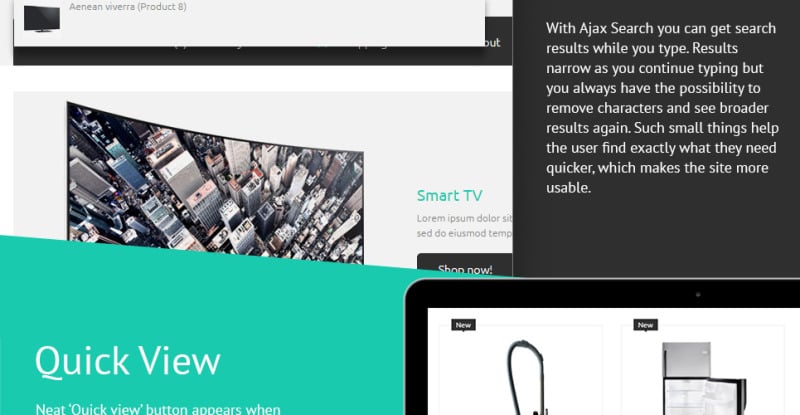Electronic Store OpenCart-sjabloon - Features Image 21