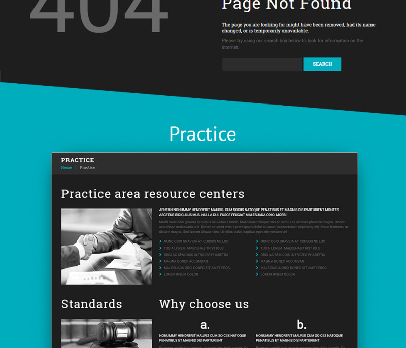Law Firm Responsive WordPress Theme - Features Image 28