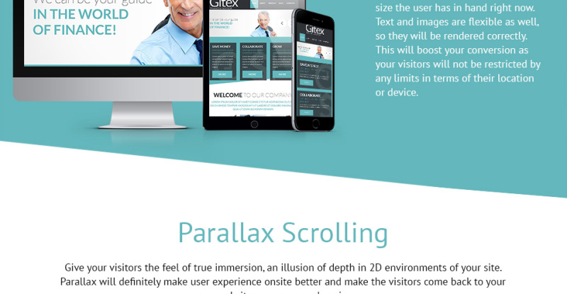 Gitex WordPress Theme - Features Image 3